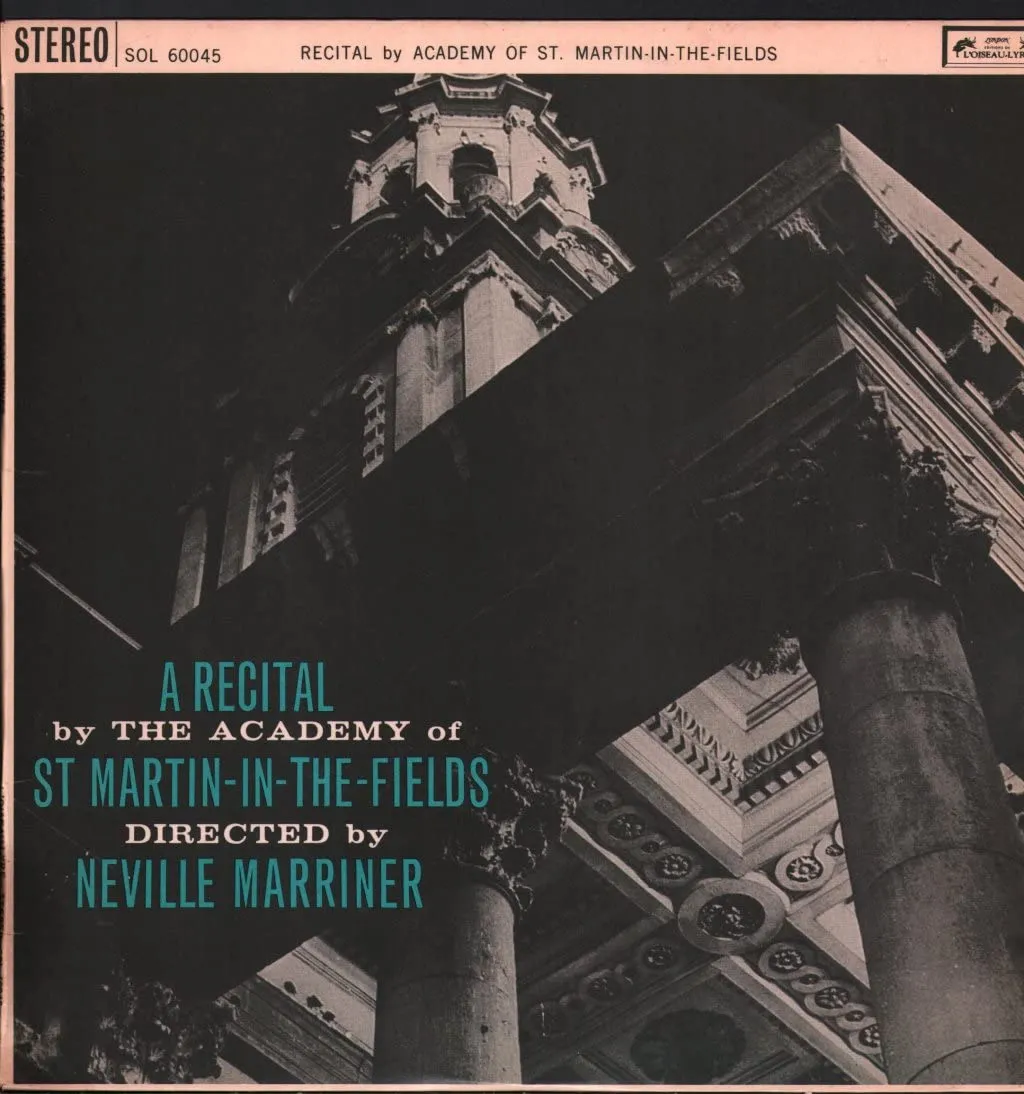 A Recital By the Academy of St Martin-in-the-Fields / Directed By Neville Marriner