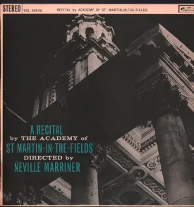 A Recital By the Academy of St Martin-in-the-Fields / Directed By Neville Marriner