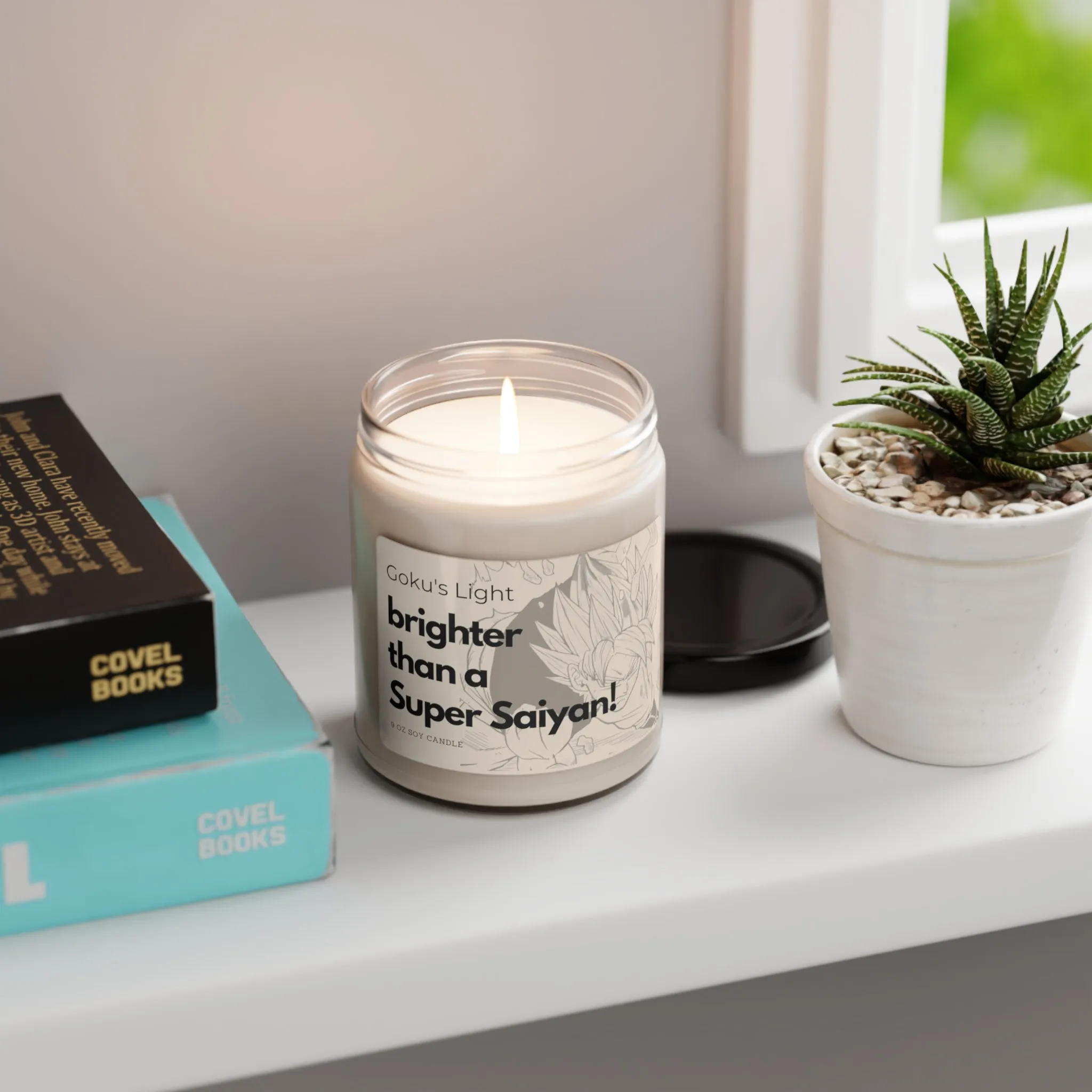 Anime Candle for Goku Fans Scented Soy Candle