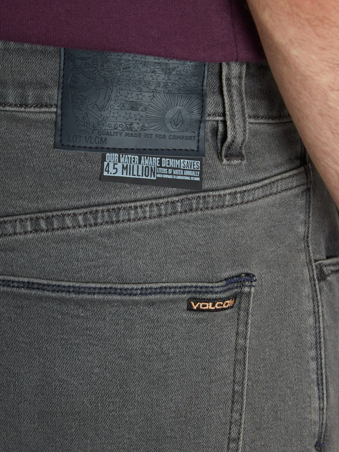 BILLOW TAPERED - BLACK OZONE