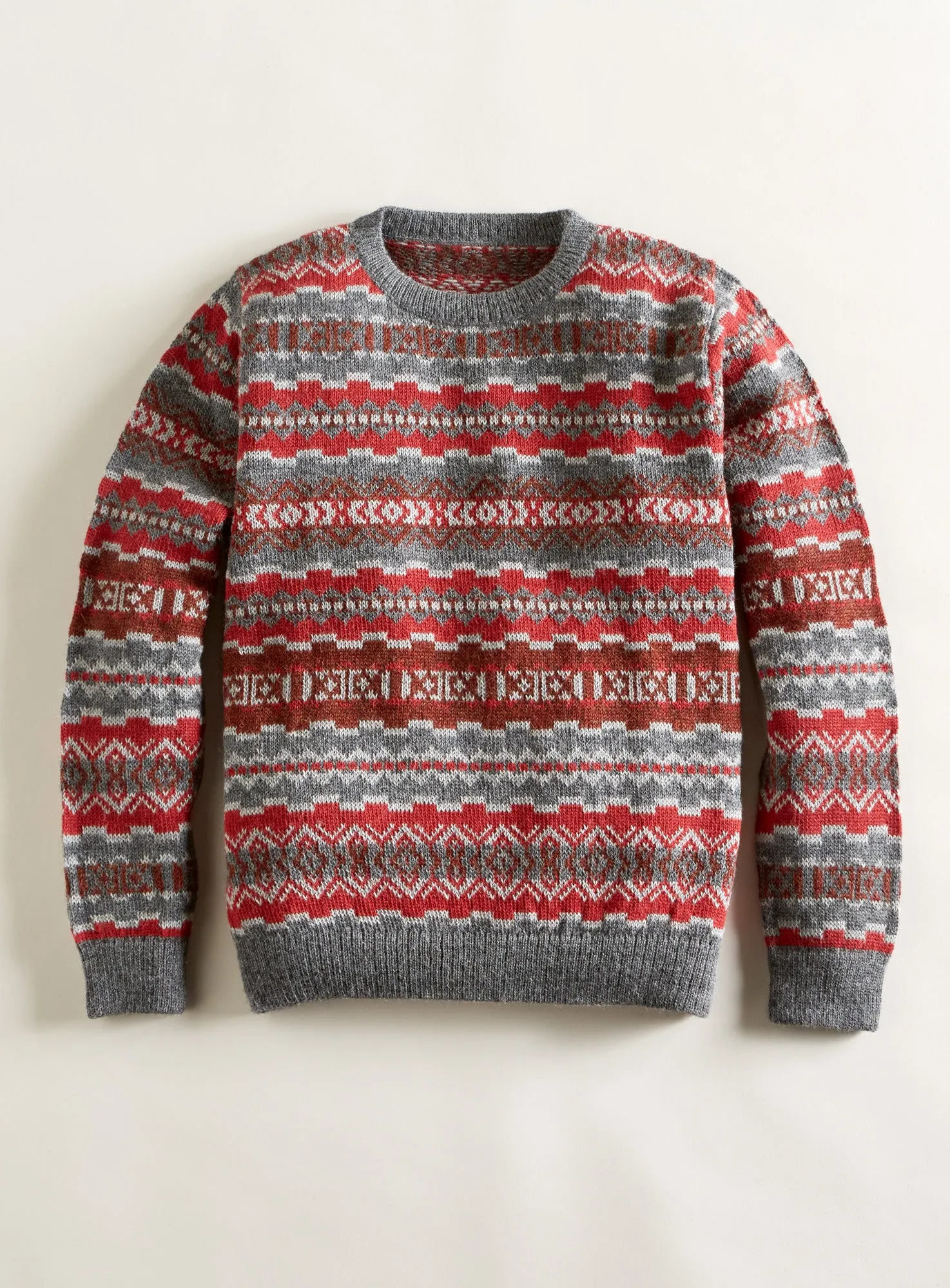 Cool Contrast Alpaca Sweater