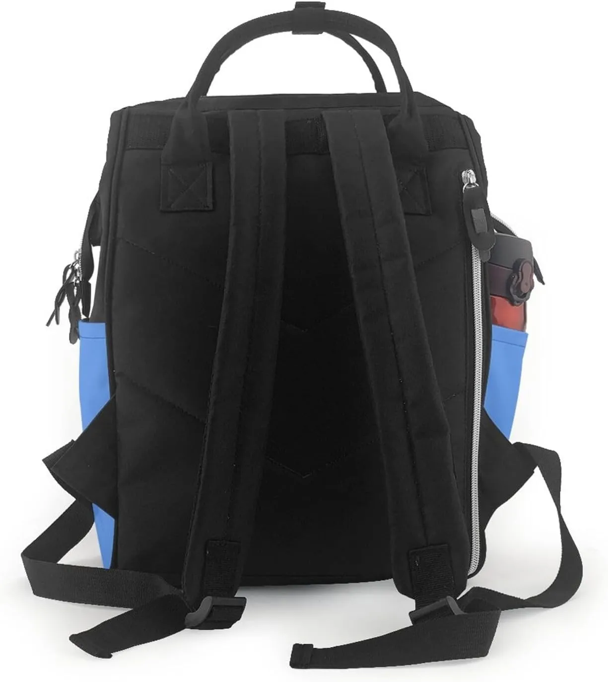 Diaper Bag Backpack For Women, Blue Waterproof Multifunction Travel Pack Maternity Baby Changing Bags, Nappy Baby Bags With Multi-Function For Baby