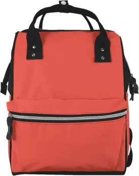 Diaper Bag Backpack For Women, Carmine Pink Waterproof Multifunction Travel Pack Maternity Baby Changing Bags, Nappy Baby Bags With Multi-Function For Baby