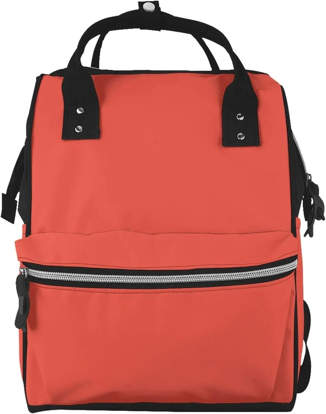 Diaper Bag Backpack For Women, Carmine Pink Waterproof Multifunction Travel Pack Maternity Baby Changing Bags, Nappy Baby Bags With Multi-Function For Baby