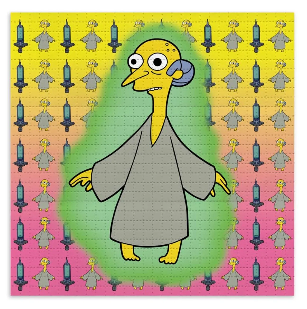 Good Morning Starshine Blotter Paper Archival Print by Skel