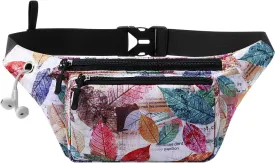 HUA ANGEL Fanny Pack for Women & Men - Crossbody Waist Bag Lightweight Belt Bum Bag for Sports, Travel, Hiking, Everyday Use