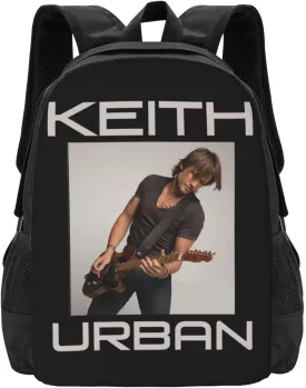 Keith Musics Urban Backpack Large Capacity Backpacks Minimalist Leisure Travel Daypack 12.5X5.5X16.5 inch