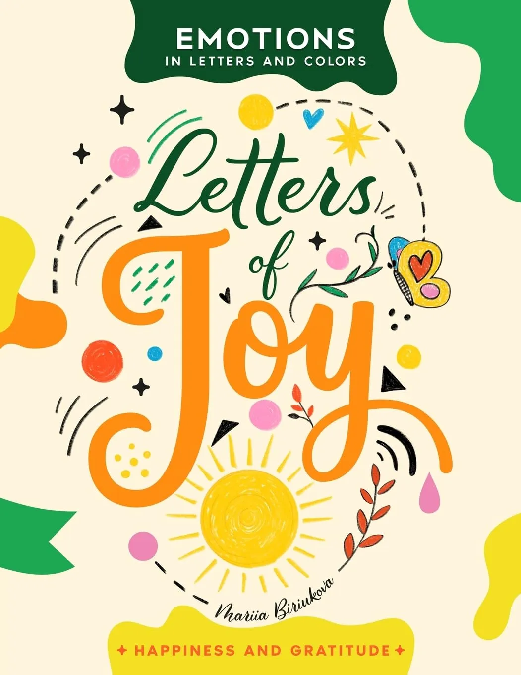 Letters of Joy: A Creative Journey of Hand-Lettering, Coloring, and Self-Expression (Emotions in Letters and Colors) Paperback  October 2, 2024