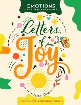 Letters of Joy: A Creative Journey of Hand-Lettering, Coloring, and Self-Expression (Emotions in Letters and Colors) Paperback  October 2, 2024