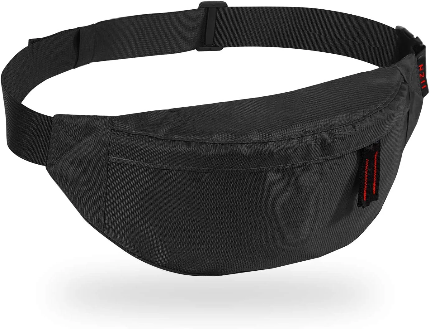 Running waist pack,Fanny Pack for Men Women,Lightweight Belt Bag for Travel Sports Hiking (355 Blak)