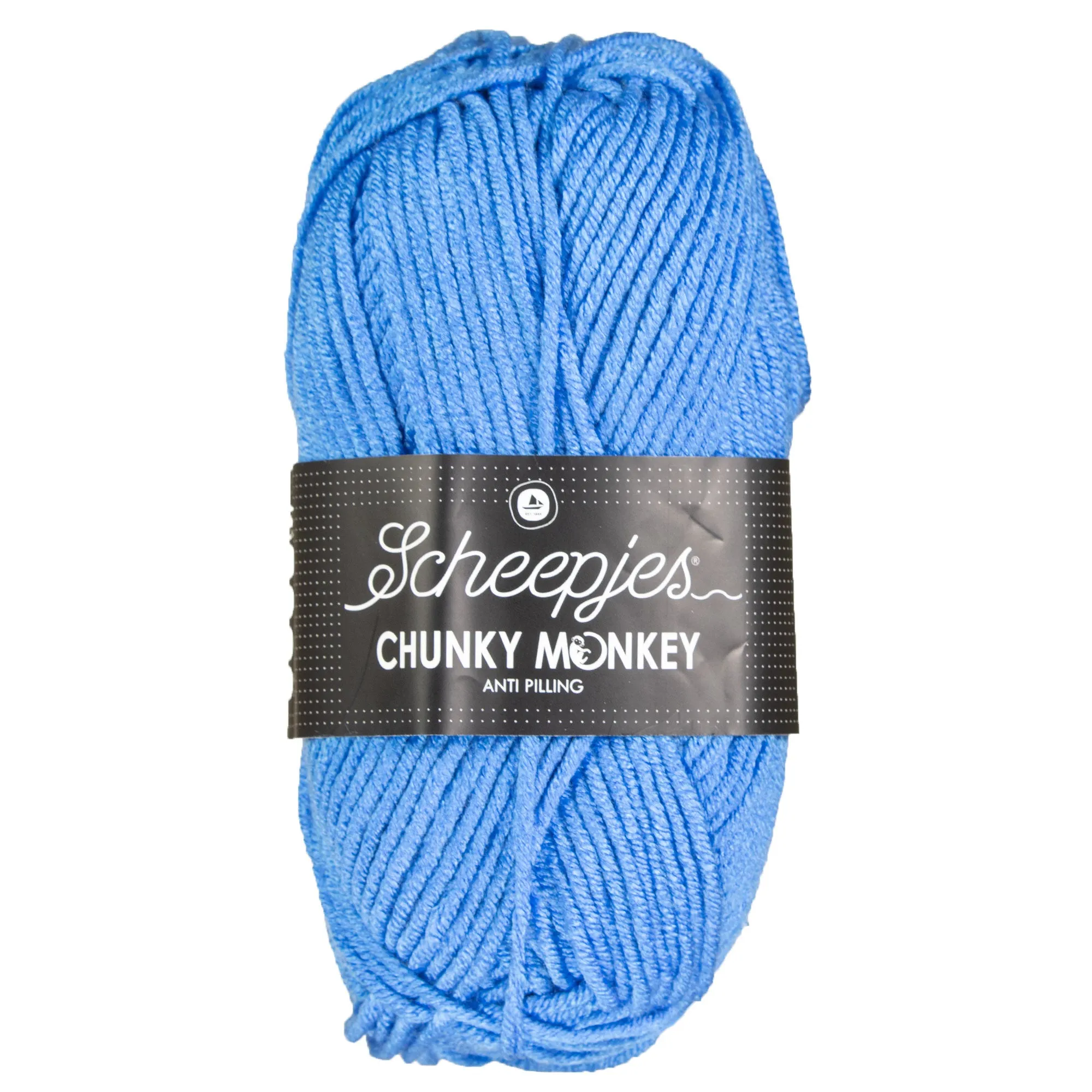 Scheepjes Chunky Monkey Yarn - 1003 Cornflower Blue