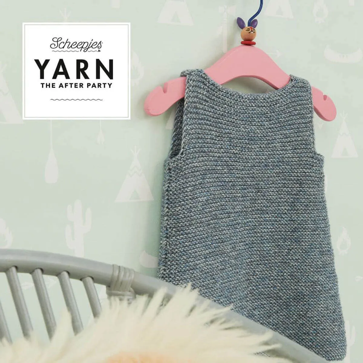Scheepjes YARN The After Party Patterns - 113 Cute Button Pinafore