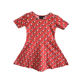 Scotties in Sweaters Skater Dress