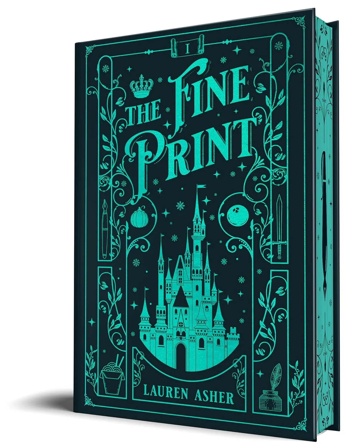 The Fine Print (Collector's Edition) (Dreamland Billionaires, 1) Hardcover  Special Edition, March 25, 2025