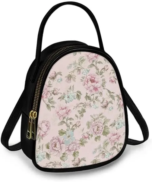 Women Travel Crossbody Cell Phone Purse, PU Leather Wallet Shoulder Bag Zipper Top Handle Handbag Multi Pocket