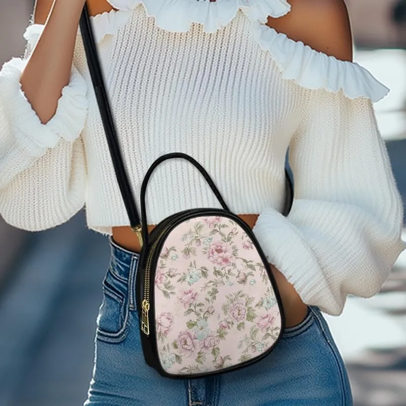 Women Travel Crossbody Cell Phone Purse, PU Leather Wallet Shoulder Bag Zipper Top Handle Handbag Multi Pocket