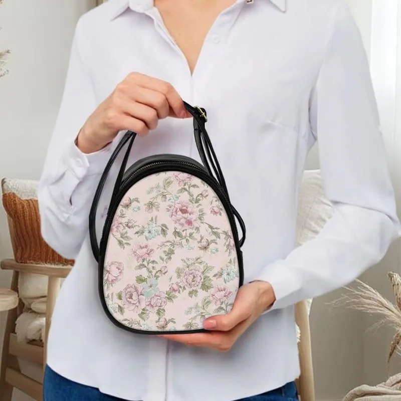 Women Travel Crossbody Cell Phone Purse, PU Leather Wallet Shoulder Bag Zipper Top Handle Handbag Multi Pocket