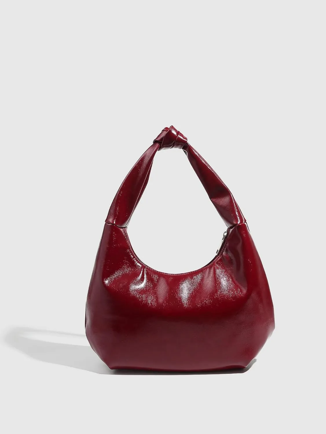 Women's Elegant Hobo Handbag Soft Top Handle Shoulder Bags Mini Clutch Purses