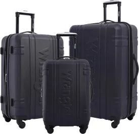 Wrangler Astral Travel Luggage, Dark Sapphire, 3 Piece Set